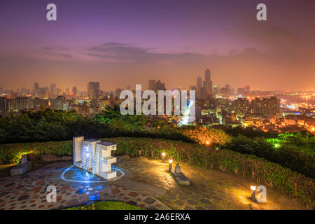 Martyr's Schrein Lookout, Kaohsiung, Taiwan Stockfoto