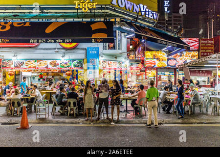 Eine typische Ansicht im Kualur Lumpur Malaysia Stockfoto