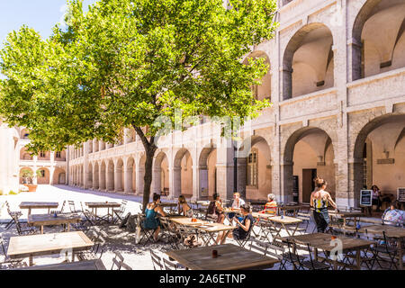 Eine typische Ansicht in Marseille in Frankreich Stockfoto