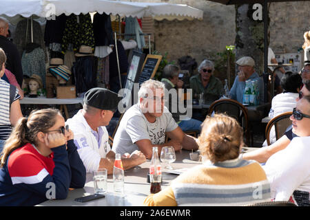 Die antiken Markt, La Couarde-sur-Mer, Ile De Re, Frankreich Stockfoto