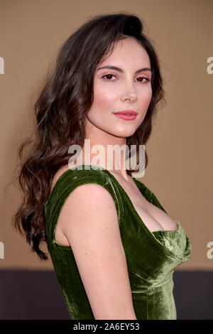 HOLLYWOOD, Kalifornien - 22. Juli: Samantha Robinson besucht die Sony Pictures'' Es War Einmal ... In Hollywood" Los Angeles Premiere am 22 Juli, 2019 Stockfoto