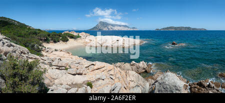 Punta Molara Strand. San Teodoro. Sardinien. Italien Stockfoto