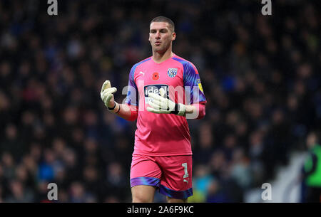 West Bromwich Albion Torhüter Sam Johnstone während der Sky Bet Championship Match in West Bromwich, West Bromwich. Stockfoto