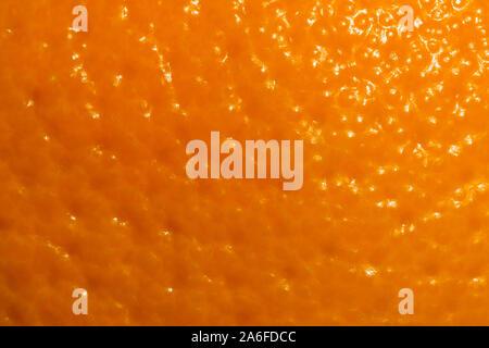 Orange abstrakt Hintergrund, Orange Peel Textur Hintergrund Stockfoto