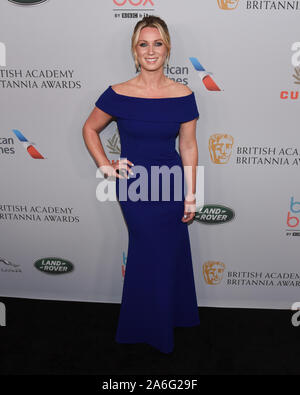 Kalifornien, USA. 25. Oktober 2019 - Westwood, Kalifornien - Lara klar. 2019 British Academy Britannia Awards präsentiert von American Airlines und Jaguar Land Rover im Beverly Hilton Hotel statt. Photo Credit: Billy Bennight/AdMedia/MediaPunch Stockfoto
