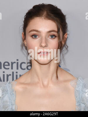 Kalifornien, USA. 25. Oktober 2019 - Westwood, Kalifornien - thomasin McKenzie. 2019 British Academy Britannia Awards präsentiert von American Airlines und Jaguar Land Rover im Beverly Hilton Hotel statt. Photo Credit: Billy Bennight/AdMedia/MediaPunch Stockfoto