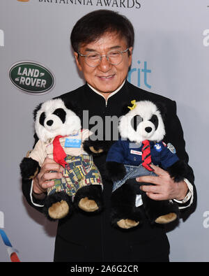 Kalifornien, USA. 25. Oktober 2019 - Westwood, Kalifornien - Jackie Chan. 2019 British Academy Britannia Awards präsentiert von American Airlines und Jaguar Land Rover im Beverly Hilton Hotel statt. Photo Credit: Billy Bennight/AdMedia/MediaPunch Stockfoto