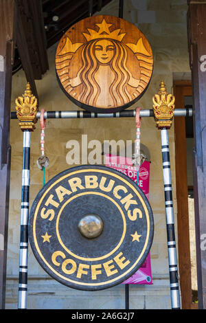 Starbucks in Ubud, Bali, Indonesien, Südostasien, Asien Stockfoto