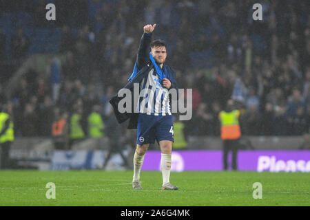 26. Oktober 2019, American Express Gemeinschaft Stadium, Brighton und Hove, England; Premier League, Brighton und Hove Albion v Everton: Credit: Phil Westlake/News Bilder Stockfoto