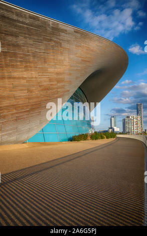 Aquatics Centre Olympic Park London Stockfoto