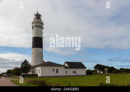 Leuchtturm Kampen auf Sylt in Deutschland Stockfoto