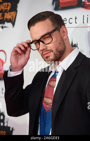 Liam Payne an der Kiss Haunted House Party anreisen, gehalten an der SSE Wembley, Wembley, London. PRESS ASSOCIATION Foto. Bild Datum: Samstag, Oktober 26, 2019. Photo Credit: Matt Crossick/PA-Kabel Stockfoto