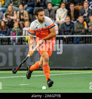 Amstelveen, Niederlande. 26 Okt, 2019. AMSTELVEEN, 26-10-2019, FIH-Hockey Olympic Qualifier 2019 (Männer). Veranstaltungsort: Wagener Stadion. Während des Spiels Niederlande Pakistan vs. Credit: Pro Schüsse/Alamy leben Nachrichten Stockfoto