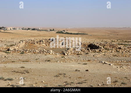 Wohngebiet, Umm AR Rasas, römische Zeit UNESCO-Weltkulturerbe, Amman Governorat, Jordanien, Naher Osten Stockfoto