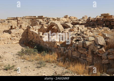 Kirche des Palmenbaums, Umm AR Rasas, römische Zeit UNESCO-Weltkulturerbe, Amman Governorat, Jordanien, Naher Osten Stockfoto