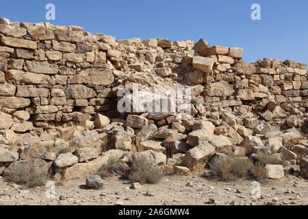 South Castrum Wall, Umm AR Rasas, römische Zeit UNESCO-Weltkulturerbe, Amman Governorate, Jordanien, Naher Osten Stockfoto