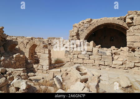 Palace Villa, Umm AR Rasas, römische Zeit UNESCO-Weltkulturerbe, Amman Governorate, Jordanien, Naher Osten Stockfoto