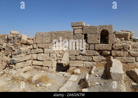 Palace Villa, Umm AR Rasas, römische Zeit UNESCO-Weltkulturerbe, Amman Governorate, Jordanien, Naher Osten Stockfoto