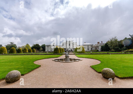 Der weltberühmte Shugborough Estate, Halle, lebendiges Museum, Gärten und Farm, Besoldungsgruppe 1 aufgeführten Staffordshire Gebäude Stockfoto