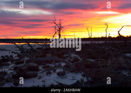 Cordillera Salt See, Victoria Plains Westaustraliens Stockfoto