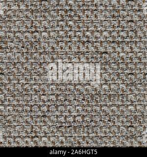 Teure Stoff Hintergrund in eleganten hellen Farbton. Nahtlose square Textur. Stockfoto