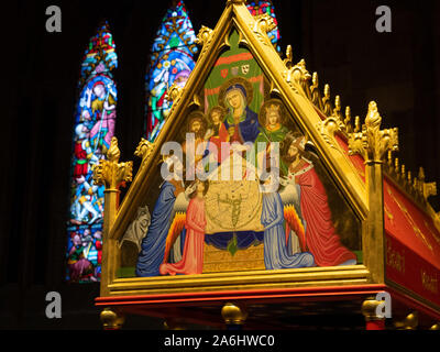 Grab des Hl. Thomas de Cantilupe, Hereford Cathedral Stockfoto