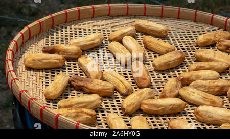 Getrocknete Bananen Stockfoto