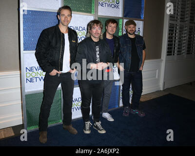 Las Vegas, USA. 26 Okt, 2019. Plain White T's. Nevada des Spenders Netzwerk 2019 Inspire Gala im Four Seasons in Las Vegas. Credit: MediaPunch Inc/Alamy leben Nachrichten Stockfoto