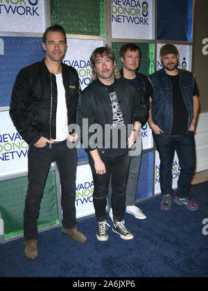 Las Vegas, USA. 26 Okt, 2019. Plain White T's. Nevada des Spenders Netzwerk 2019 Inspire Gala im Four Seasons in Las Vegas. Credit: MediaPunch Inc/Alamy leben Nachrichten Stockfoto