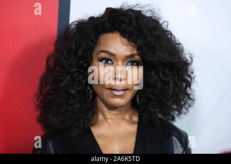 HOLLYWOOD, LOS ANGELES, Kalifornien, USA - 26. Oktober: Schauspielerin Angela Bassett kommt an 100 FX' amerikanischen Horror Story' Episode Feier am Hollywood Forever Cemetery am 26. Oktober 2019 in Hollywood, Los Angeles, Kalifornien, USA, statt. (Foto von Xavier Collin/Image Press Agency) Stockfoto