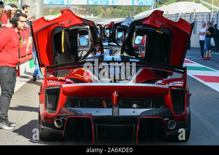 Scarperia E San Piero, Italien. 27 Okt, 2019. xx programsduring Ferrari Challenge World Finals - Mugello 2019, Ferrari Challenge Cup in Scarperia e San Piero, Italien, 27. Oktober 2019 - LPS/Alessio Marini Credit: Alessio Marini/LPS/ZUMA Draht/Alamy leben Nachrichten Stockfoto