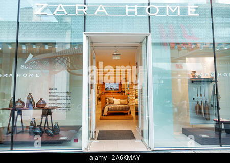 Barcelona Spanien, Katalonien Poblenou, Avinguda Diagonal Avenue, Einkaufszentrum Glories, Geschäft, Zara Home, Inditex Group, Heimtextilien, Bettwäsche, Einkaufen, Stockfoto