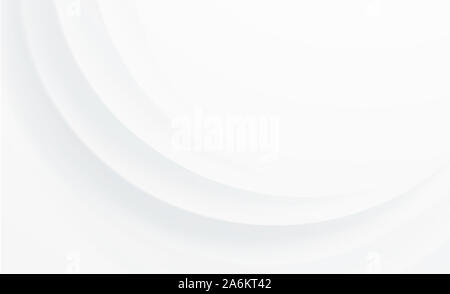 Abstrakte weißen und grauen Farbverlauf Hintergrund. Halbton Wellen design Hintergrund. Stockfoto