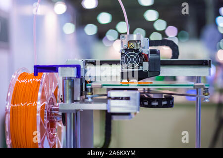 3D-Drucktechnologie Konzept Stockfoto