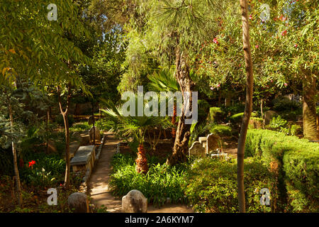 In der alten Trafalger Friedhof in Gibraltar Stockfoto