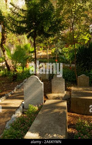 In der alten Trafalger Friedhof in Gibraltar Stockfoto