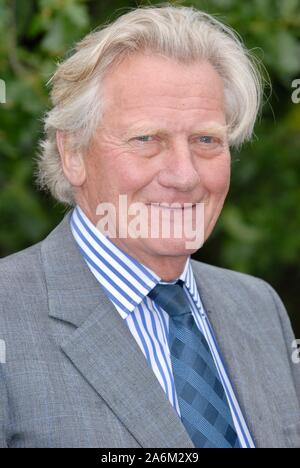 Lord Heseltine. RHS Hampton Court Palace Flower Show, East Molesey, Surrey. Großbritannien Stockfoto