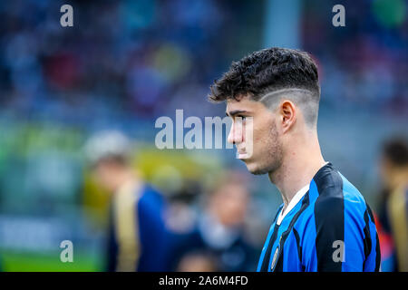 Alessandro bastoni (FC Internazionale) während Inter vs Parma, Mailand, Italien, 26 Okt 2019, Fußball Italienische Fußball Serie A Männer Meisterschaft Stockfoto