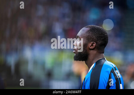 Romelu lukaku (FC Internazionale) während Inter vs Parma, Mailand, Italien, 26 Okt 2019, Fußball Italienische Fußball Serie A Männer Meisterschaft Stockfoto