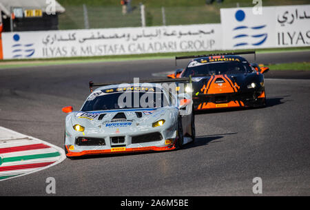 Mugello, Italien. 27 Okt, 2019. Coppa Shell amduring Ferrari Challenge World Finals - Mugello 2019, Ferrari Challenge Cup in Mugello, Italien, 27. Oktober 2019 - LPS/Stefano Trombetta Credit: Stefano Trombetta/LPS/ZUMA Draht/Alamy leben Nachrichten Stockfoto