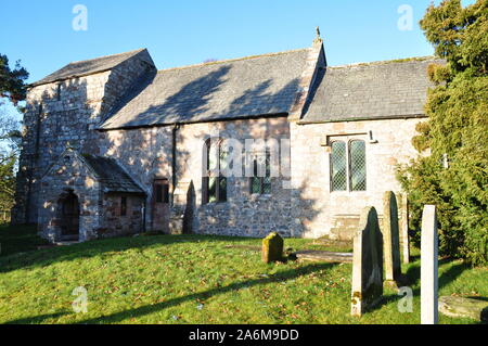 St James', tolle Ormside, im Winter, Cumbria Stockfoto