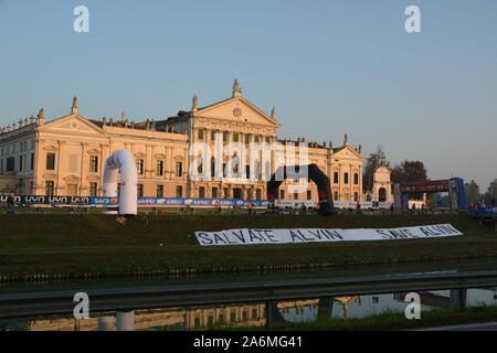 Venedig, Italien, 27. Oktober 2019, zum Anfang der Gara während Huawei Venedig Marathon 2019 - Marathon - Bild: LPS/Alessio Marini/Alamy leben Nachrichten Stockfoto