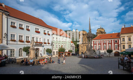 Mikulov. Alte Stadt in der Tschechischen Republik, Region Südmähren. Stockfoto