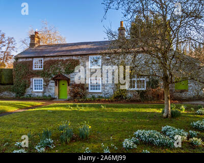 Cottage, Ashford-im-Wasser, Derbyshire Stockfoto