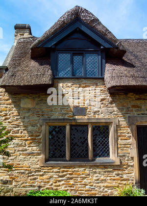 Die Revolution Haus, Alte Whittington, Chesterfield, wo 3 lokalen Adligen ihren Teil in den Sturz von König James II., 1688 geplant Stockfoto