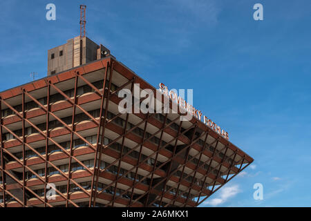 Slovak Radio Gebäude. Architekten Stefan Svetko, Stefan Durkovic und Barnabas Kissling Stockfoto