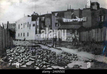 Einweihung des Caminito Street, La Boca (Buenos Aires, Argentinien) - 1886 Stockfoto