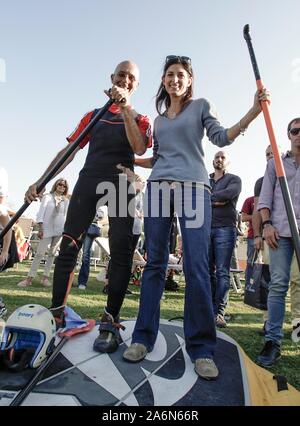 TEVERE TAG - ROMA - TIBERIS - 28/10/2019 Stockfoto