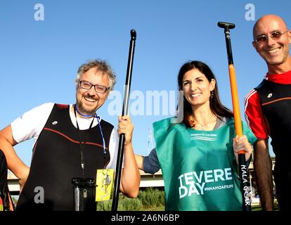 TEVERE TAG - ROMA - TIBERIS - 28/10/2019 Stockfoto