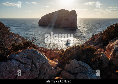 Die wundervollen Naturpark von Capo Caccia im Norden von Sardinien Stockfoto